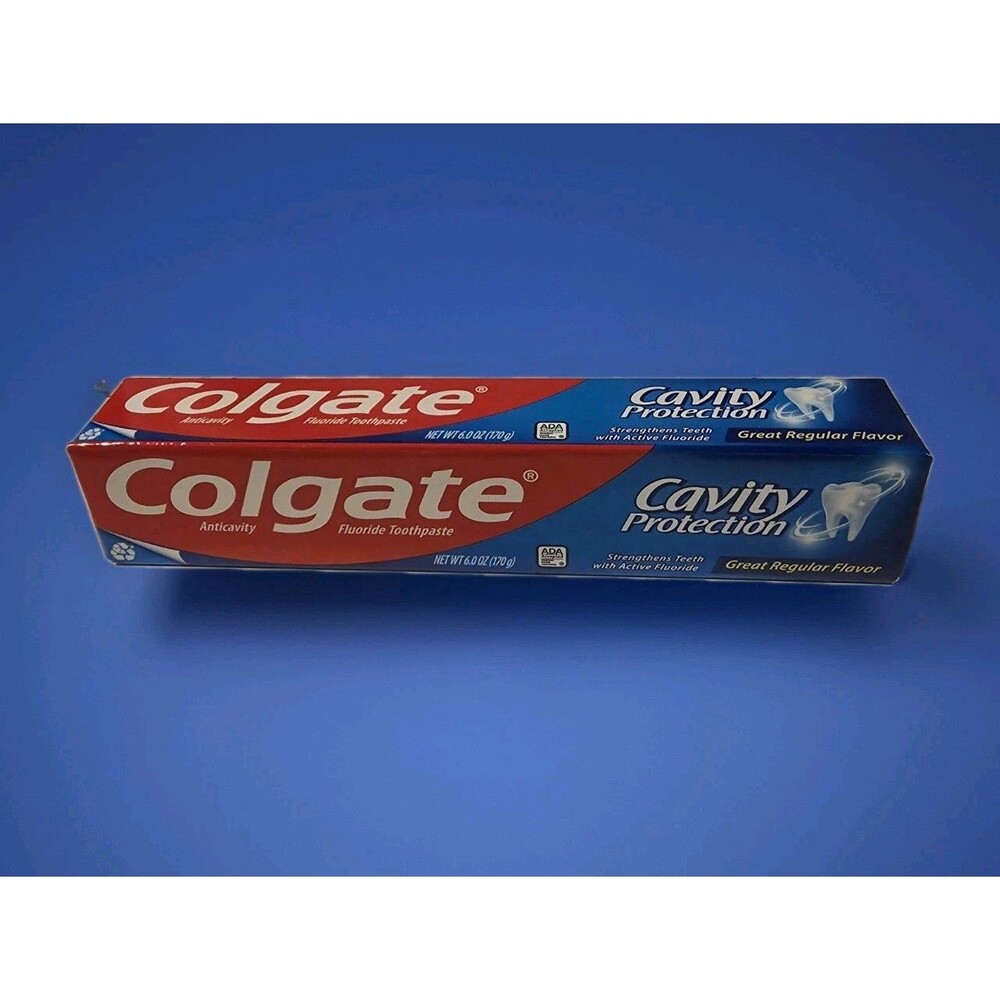 Colgate Cavity Protection Regular Flavor Toothpaste, 2.5oz (70g)